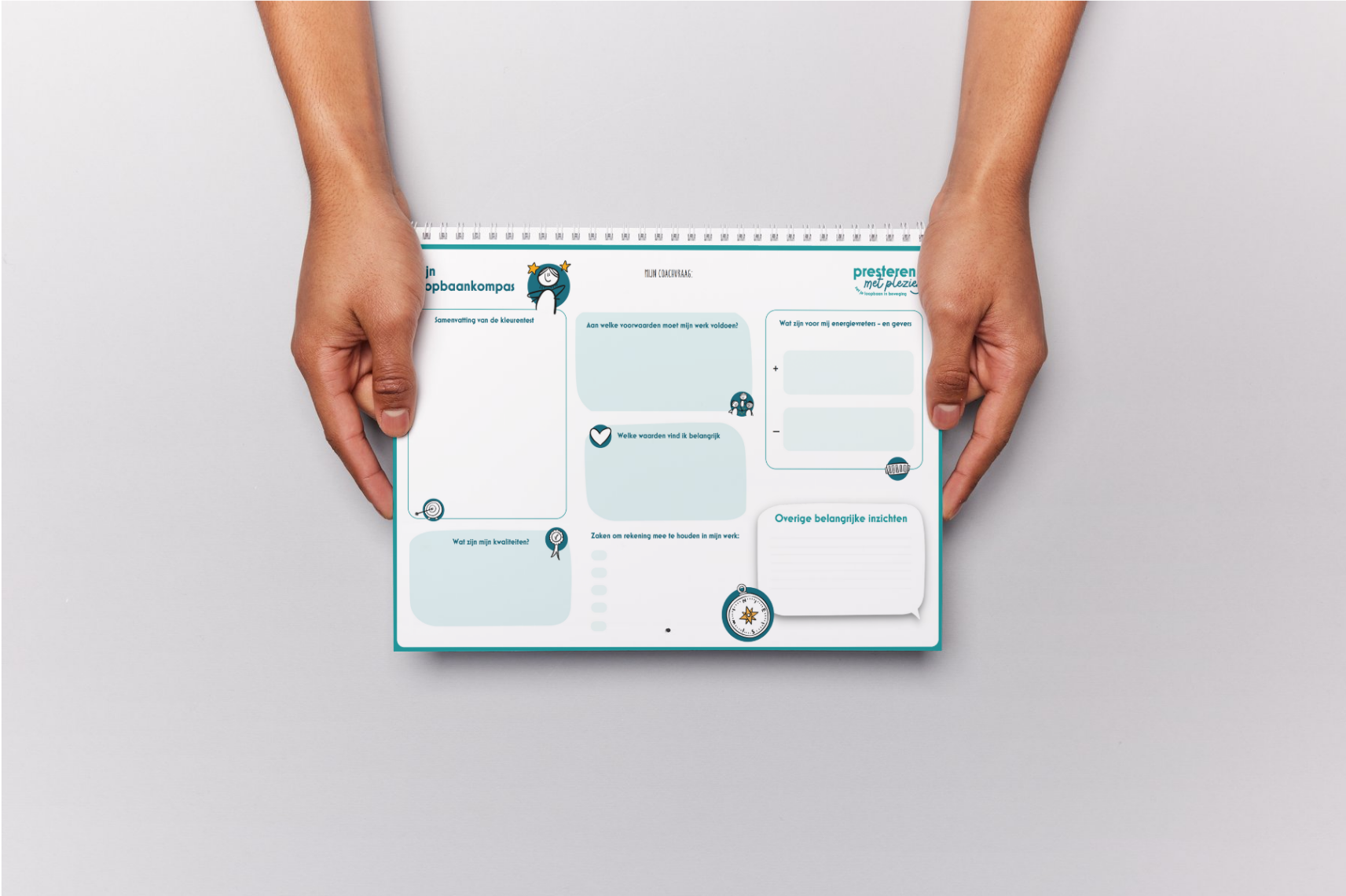 Loopbaancoach in Warmond Christine van Presteren met plezier tijdens een coachgesprek